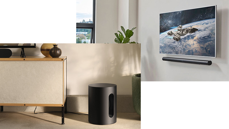 SONOS Arc Ultra Black + Sub Mini Black - Sound bar - LDLC